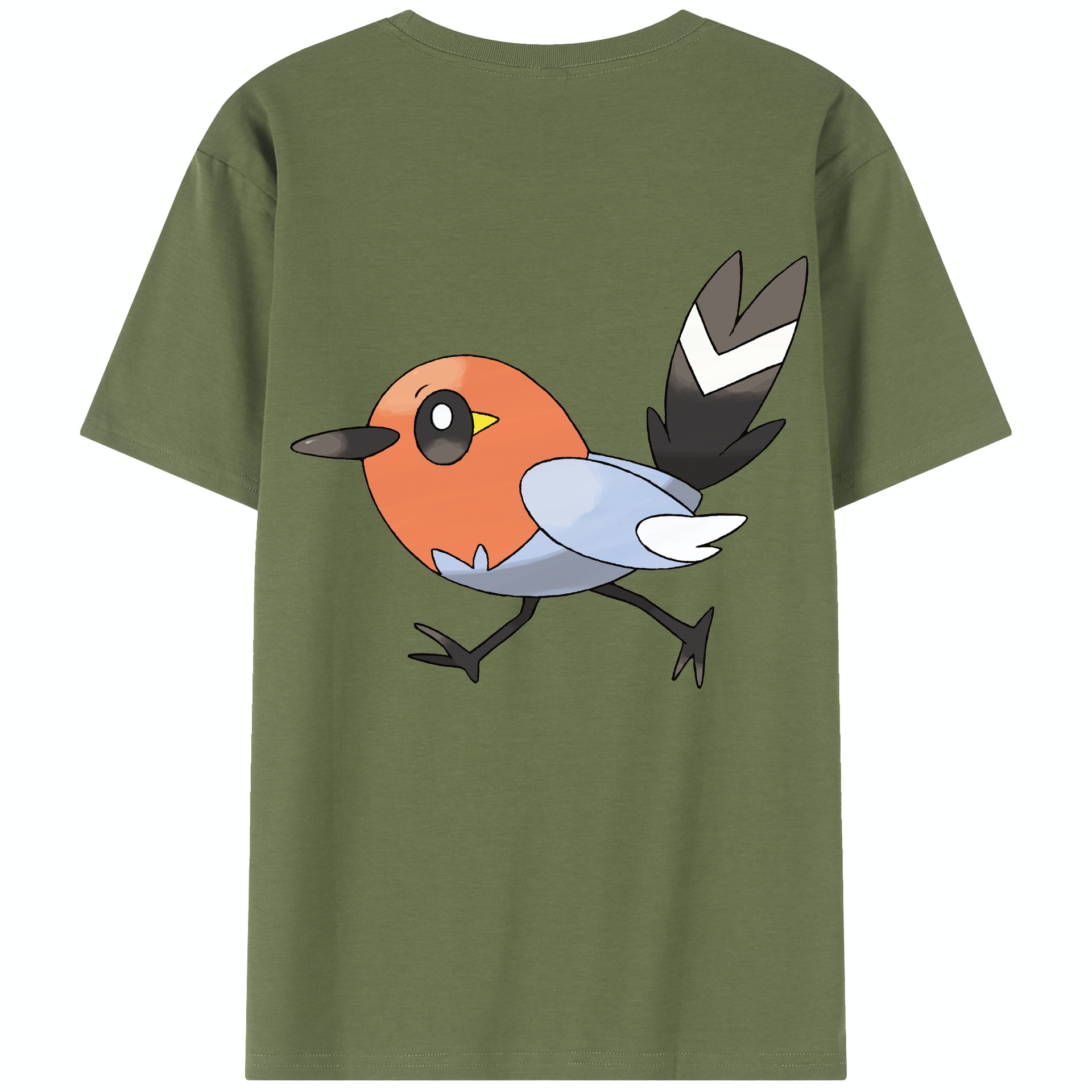 （画像用） ポケットモンスター Pokémon 綿100％半袖Tシャツ（背面プリント）